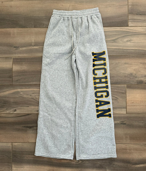 Straight Leg Varsity Sweatpants