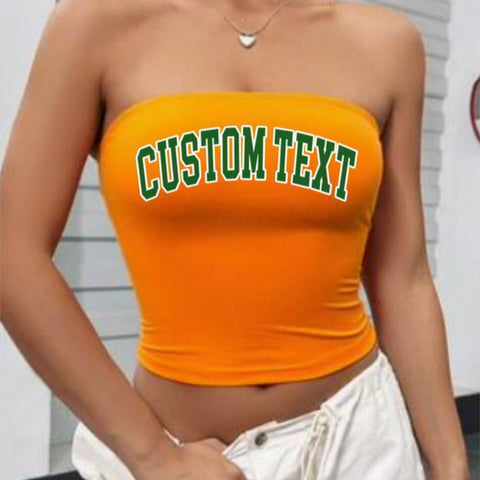 Text Tube Top