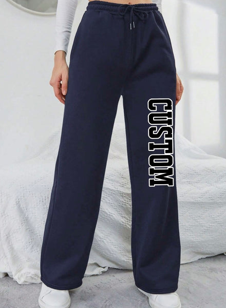 Straight Leg Varsity Sweatpants