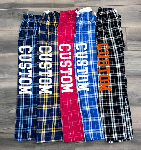 Boxercraft Spell Out Plaid Pajama Pants