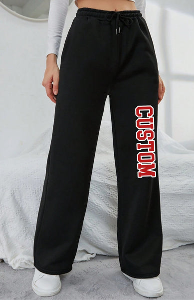 Straight Leg Varsity Sweatpants