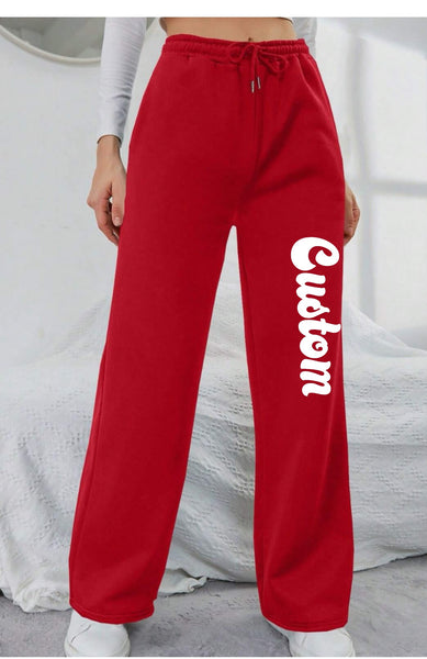 Straight Leg Sweatpants