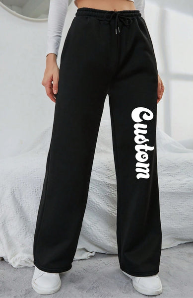 Straight Leg Sweatpants