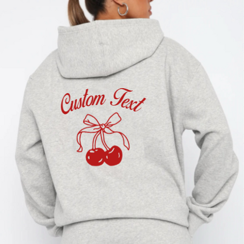 Bow Cherries Hoodie