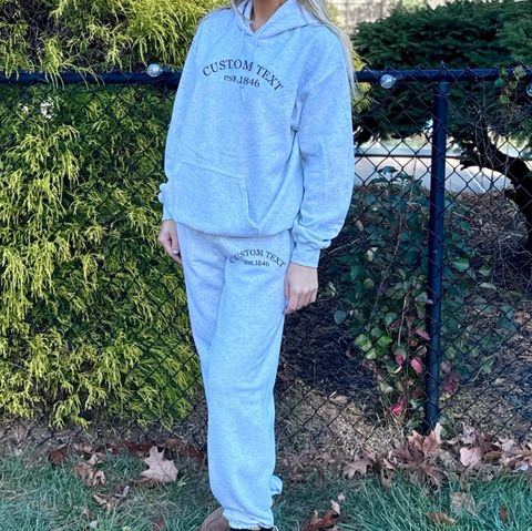 Minimalist Hoodie and Sweatpants Set