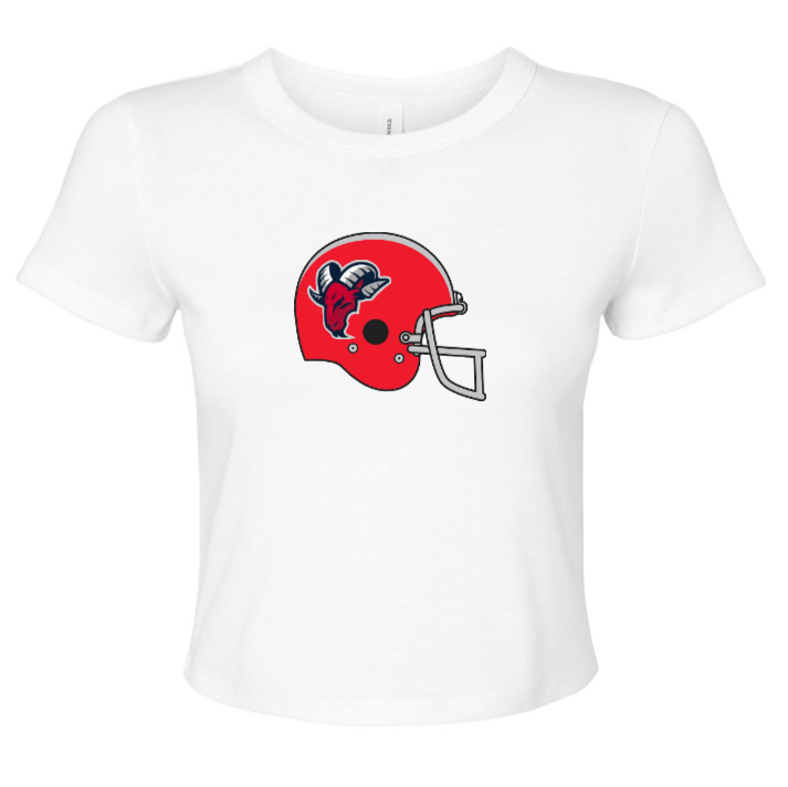 Football Helmet Baby Tee