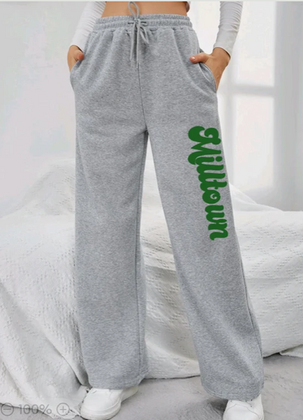 Straight Leg Sweatpants